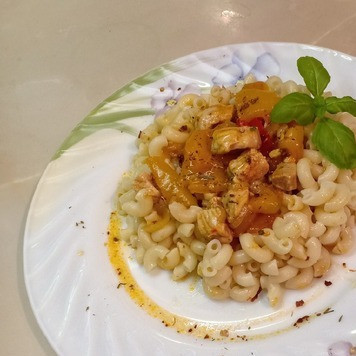 1. Этап. Гуляш с болгарским перцем: Приятного аппетита!