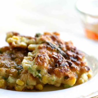 Spicy Corn Fritters
