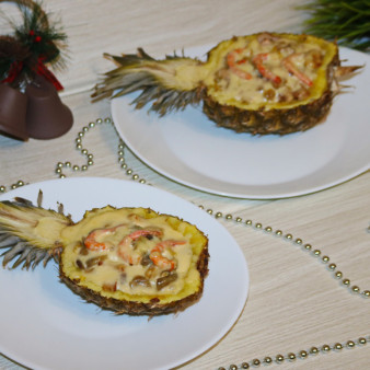 Фаршированные ананасы