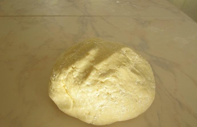 1. Этап. Быстрые творожные булочки: 4. Вымешиваем тесто.