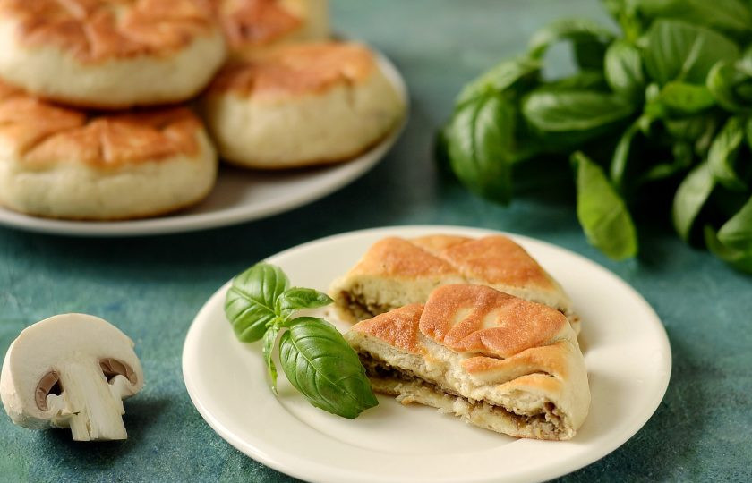 1. Этап. Беляши с грибами: Беляши с грибами готовы, приятного вам аппетита!