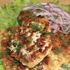 Куриная грудка в майонезе