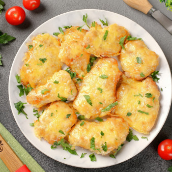 Куриные отбивные с сыром