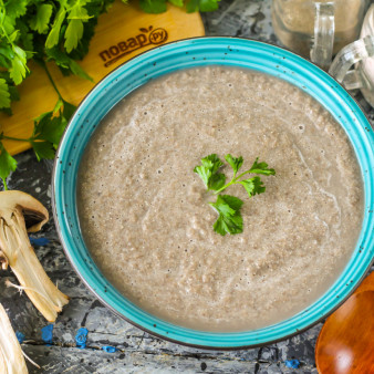 Грибной суп по Дюкану