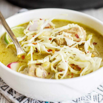 Pressure Cooker Green Pork Pozole