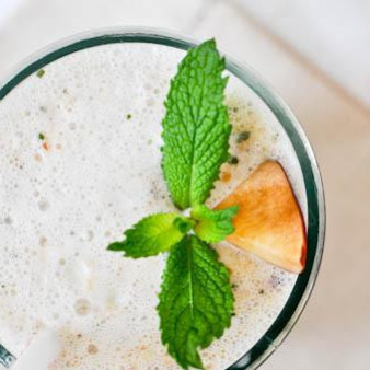 Молочный коктейль с мятой