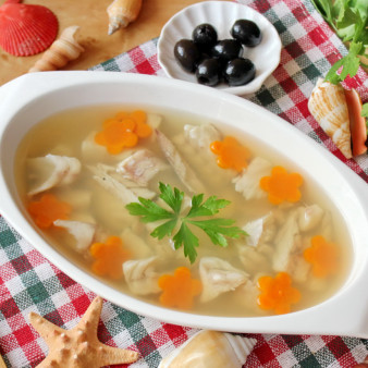 Заливное из минтая