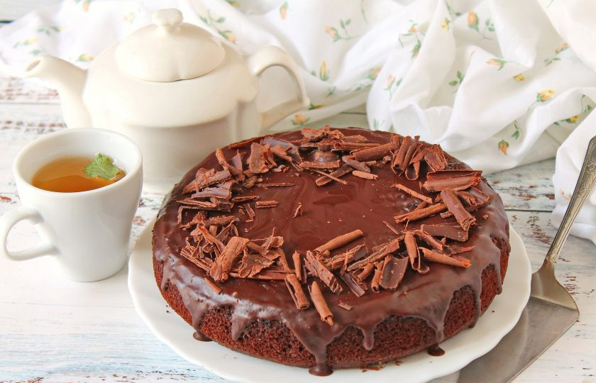 1. Этап. Шоколадный торт на молоке: Приятного аппетита!