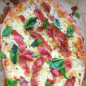 Ranch Pizza with White Cheddar and Prosciutto