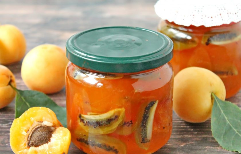1. Этап. Варенье из абрикосов и киви: Приятного аппетита!