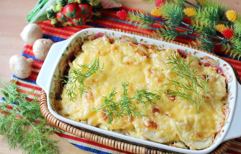 1. Этап. Сырная запеканка: Сырная запеканка готова.