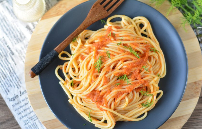 1. Этап. Паста с кабачковой икрой: Приятного аппетита!