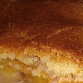 Персиковый пудинг