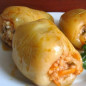 Перец, фаршированный грибами