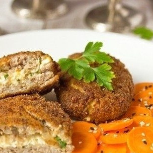 Котлеты из гречки с фаршем