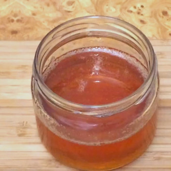 Сироп из кожуры яблок