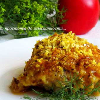 Нарядные куриные бёдра в мультиварке