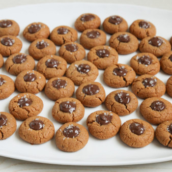 Peanut Butter Thumbprint Cookies