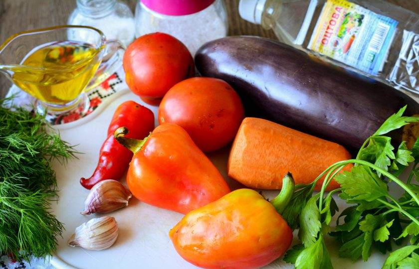 1. Этап. Закуска Бакат: Подготовьте ингредиенты по списку.