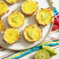 Mini Key Lime Pies with Coconut Macaroon Crust