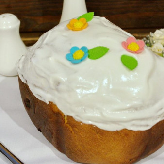 Кулич пасхальный в хлебопечке