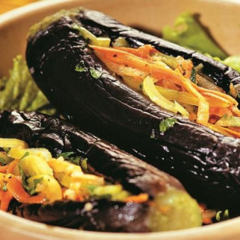 Баклажаны соленые фаршированные