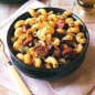 Cavatappi with Chorizo and Black Beans