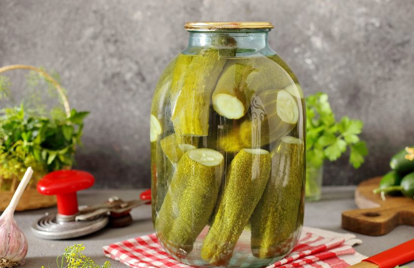 1. Этап. Маринованные огурцы как в СССР: Приятного аппетита!