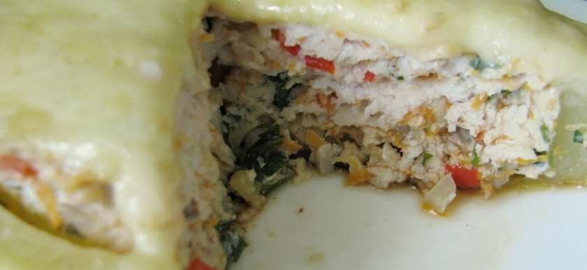 1. Этап. Патиссоны, фаршированные курицей: Приятного аппетита!