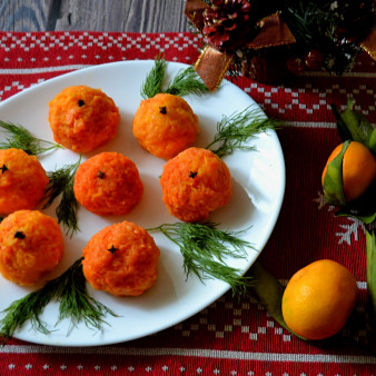 Сырная закуска Мандарины