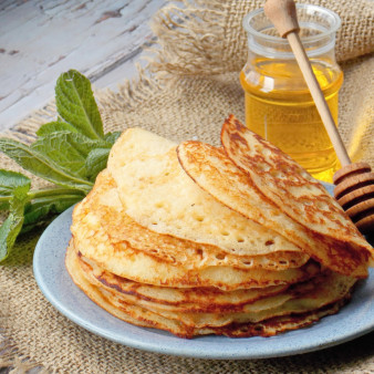 Блины на живых дрожжах