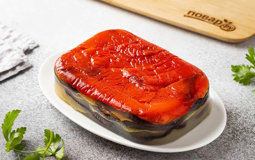 1. Этап. Террин из овощей: Террин из овощей готов!