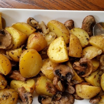 Грибы с картошкой