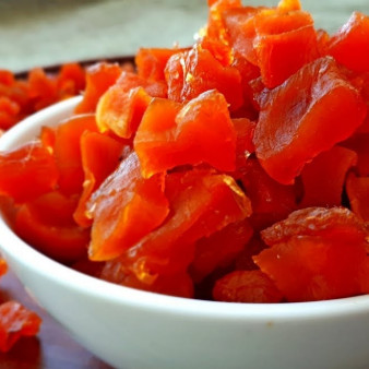 Вкусные цукаты из тыквы