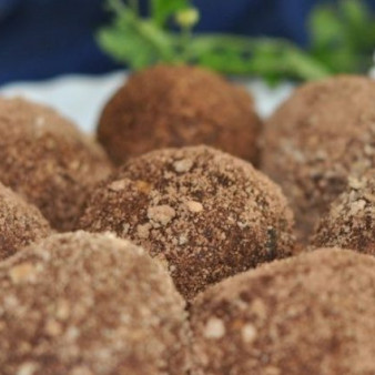 Пирожное картошка из печенья со сгущенкой