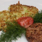Котлеты из кабачков и фарша