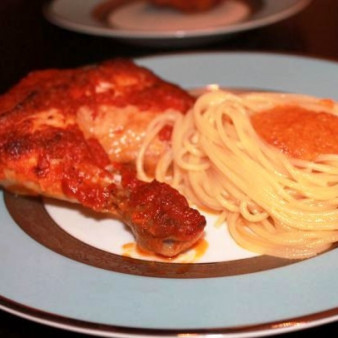 Курица в перечном соусе