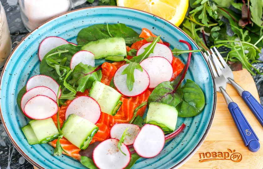 1. Этап. Тирадито: Сразу же подайте приготовленное блюдо к столу.