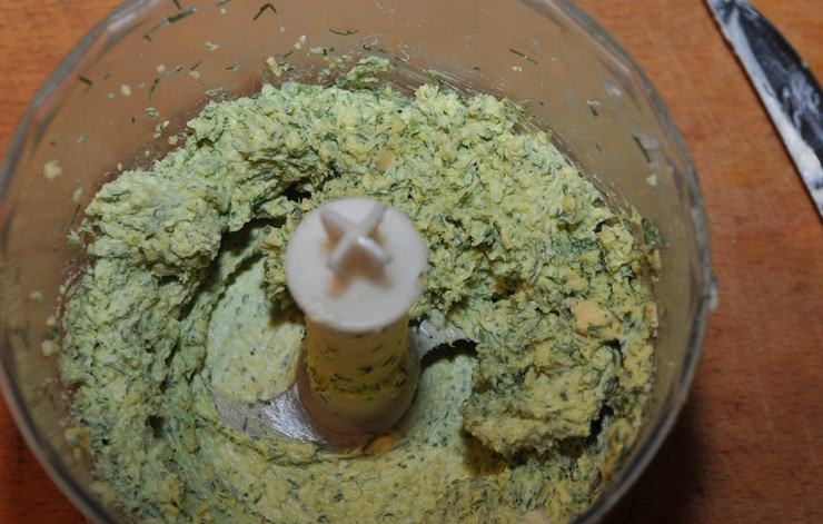 1. Этап. Запеченные устрицы: Полученной смесью смазываем устрицы.