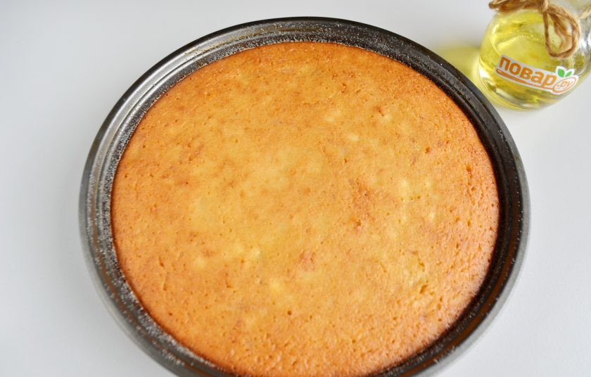 1. Этап. Манник с хурмой: 7. Манник с хурмой готов. Остудите и пробуйте!