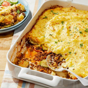 Vegetable Beef Shepherd’s Pie