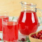 Морс из замороженной клюквы