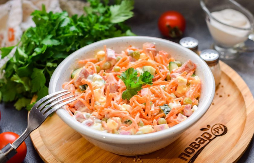 1. Этап. Салат Палитра: Приятного вам аппетита!