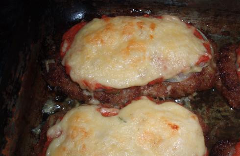 1. Этап. Шницель говяжий: Приятного аппетита!