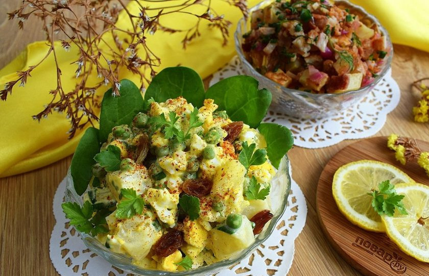 1. Этап. Королевский картофельный салат: Приятного аппетита!