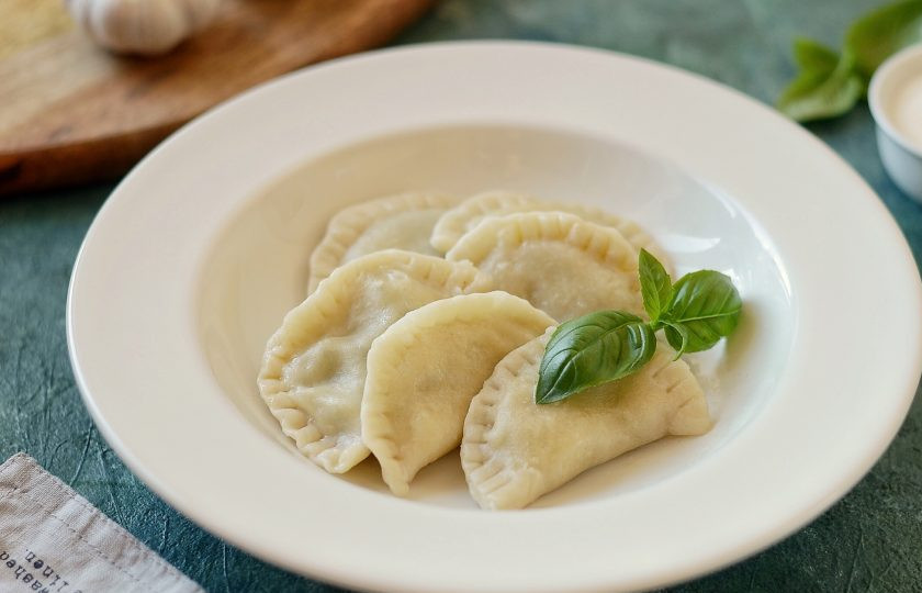 1. Этап. Вареники с картошкой на воде: Вареники с картошкой на воде готовы, приятного вам аппетита!