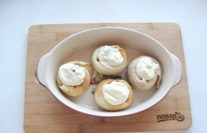 1. Этап. Блинная закуска Пеньки: На каждый 