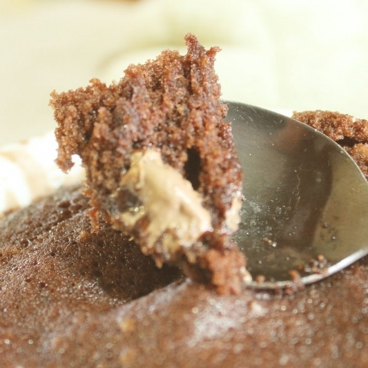 1. Этап. Торт в микроволновке: Приятного аппетита!