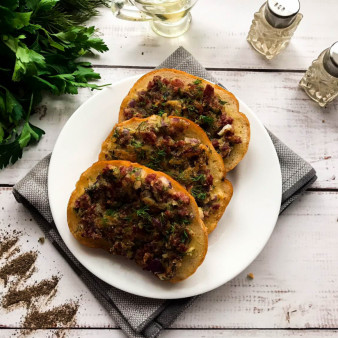 Горячие бутерброды с манкой