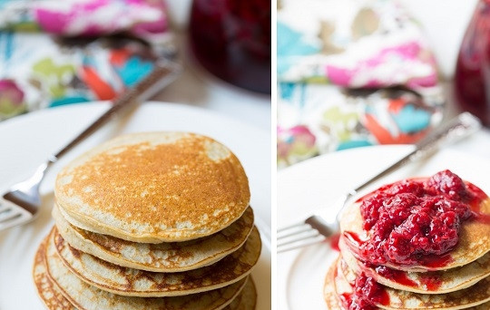 1. Этап. Банановые оладьи на кокосовой муке: 4. Вот такая красота! Приятного чаепития!